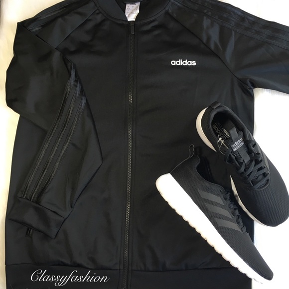 NWT Adidas Cloudfoam Sneakers Black Womens Shoes - Picture 3 of 8